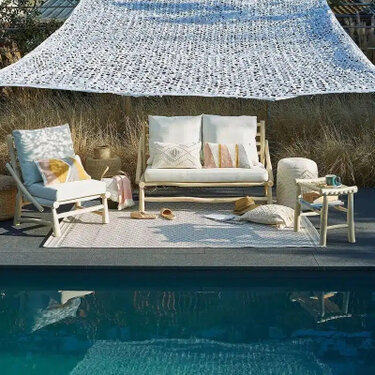 Filets de camouflage sur mesure. Toutes dimensions. Rapport qualité prix. MONFILETDECAMOUFLAGE.COM